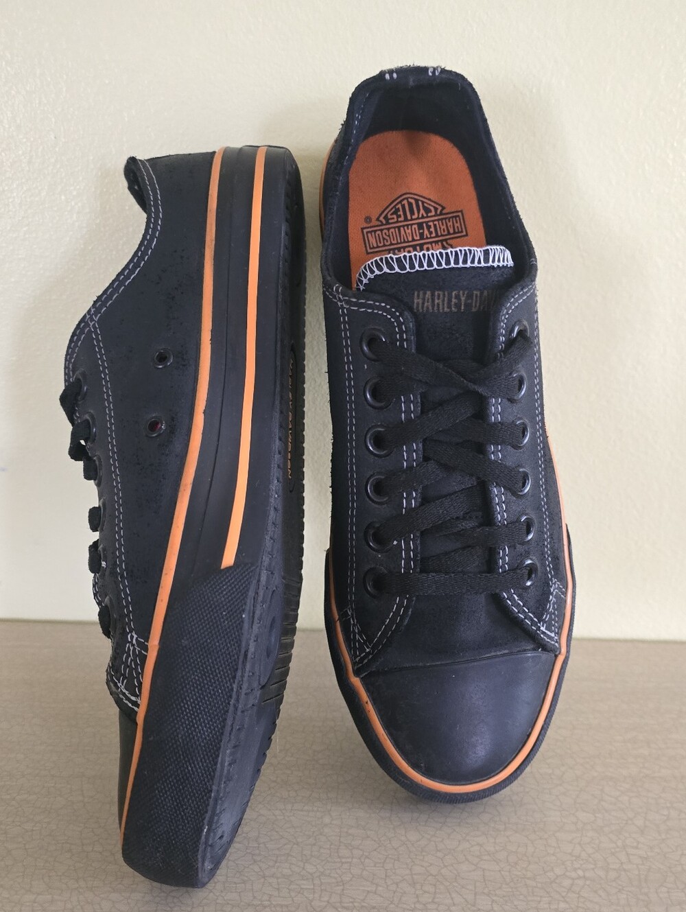 HARLEY-DAVIDSON® FOOTWEAR Men's Roarke Leather Lifestyle Shoes
